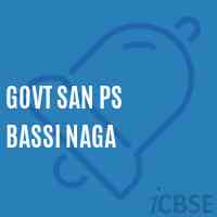 Govt San Ps Bassi Naga Primary School Logo