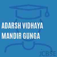 Adarsh Vidhaya Mandir Gunga Middle School Logo