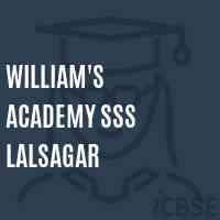 William'S Academy Sss Lalsagar Senior Secondary School Logo