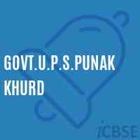Govt.U.P.S.Punakkhurd Middle School Logo