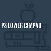Ps Lower Chapad Primary School Logo