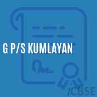 G P/s Kumlayan Primary School Logo