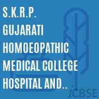 S.K.R.P. Gujarati Homoeopathic Medical College Hospital and Research Centre, Indore Logo