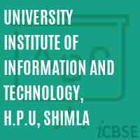 University Institute of Information and Technology, H.P.U, Shimla Logo