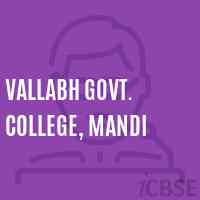 Vallabh Govt. College, Mandi Logo