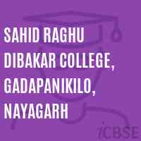 Sahid Raghu Dibakar College, Gadapanikilo, Nayagarh Logo