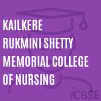 Kailkere Rukmini Shetty Memorial College of Nursing Logo