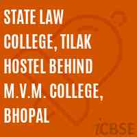 State Law College, Tilak Hostel Behind M.V.M. College, Bhopal Logo