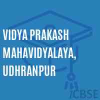 Vidya Prakash Mahavidyalaya, Udhranpur College Logo