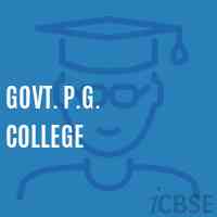 Govt. P.G. College Logo