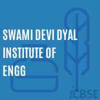 Swami Devi Dyal Institute of Engg Logo