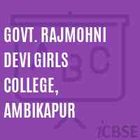 Govt. Rajmohni Devi Girls College, Ambikapur Logo