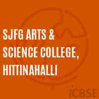 SJFG Arts & Science College, HittinaHalli Logo