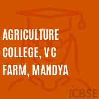 Agriculture College, V C Farm, Mandya Logo