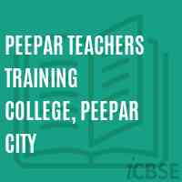 Peepar Teachers Training College, Peepar City Logo