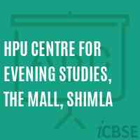 HPU Centre for Evening Studies, The Mall, Shimla College Logo