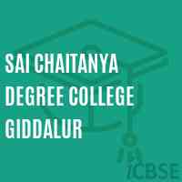 Sai Chaitanya Degree College Giddalur Logo