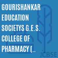 Gourishankar Education Societys G.E.S. College of Pharmacy ( D.Pharm. ) Limb, Satara Logo