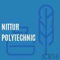 Nittur Polytechnic College Logo