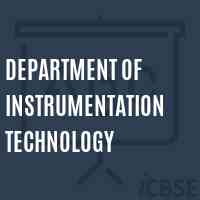 Department of Instrumentation Technology College Logo