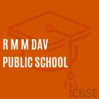 R M M Dav Public School Logo
