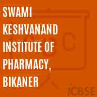 Swami Keshvanand Institute of Pharmacy, Bikaner Logo