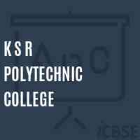 K S R Polytechnic College Logo
