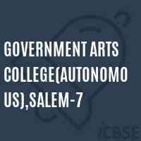 Government Arts College(Autonomous),Salem-7 Logo