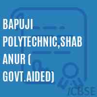 Bapuji Polytechnic,Shabanur ( Govt.Aided) College Logo