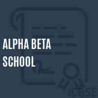 Alpha Beta School Logo