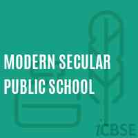 Modern Secular Public School Logo