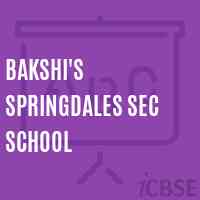 Bakshi'S Springdales Sec School Logo
