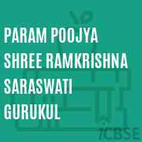 Param Poojya Shree Ramkrishna Saraswati Gurukul School Logo