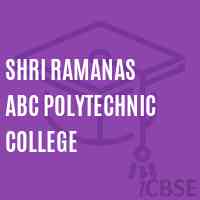 Shri Ramanas Abc Polytechnic College Logo