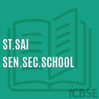 St.Sai Sen.Sec.School Logo