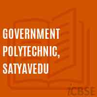 Government Polytechnic, Satyavedu College Logo