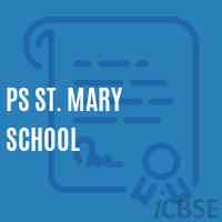 Ps St. Mary School Logo