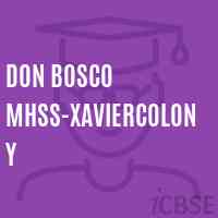 Don Bosco Mhss-Xaviercolony School Logo