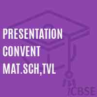 Presentation Convent Mat.Sch,Tvl Secondary School Logo
