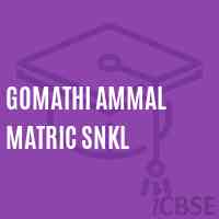 Gomathi Ammal Matric Snkl Senior Secondary School Logo