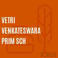Vetri Venkateswara Prim Sch Primary School Logo