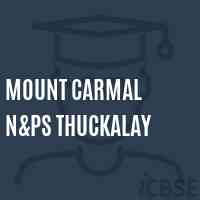 Mount Carmal N&ps Thuckalay Primary School Logo