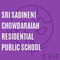 Sri Sadineni Chowdaraiah Residential Public School Logo