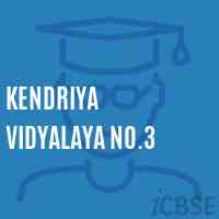 Kendriya Vidyalaya No.3 School Logo