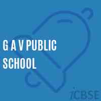 G A V Public School Logo