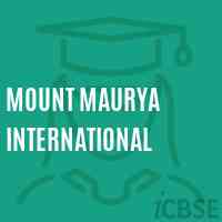 Mount Maurya International School Logo