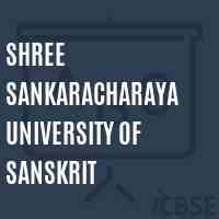 Shree Sankaracharaya University of Sanskrit Logo