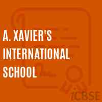 A. Xavier'S International School Logo