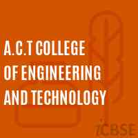 A.C.T College of Engineering and Technology Logo