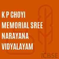 K P Choyi Memorial Sree Narayana Vidyalayam School Logo